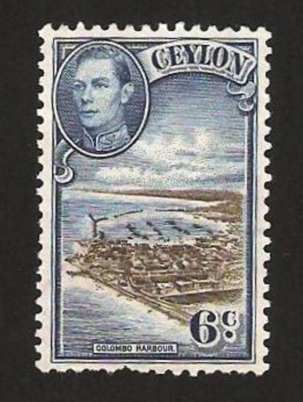 Puerto de Colombo y George VI
