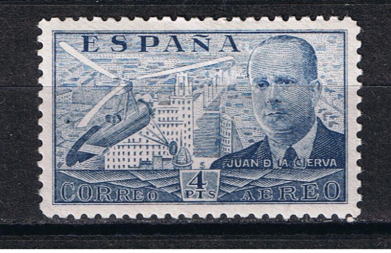Edifil  886  Juan de la Cierva.  