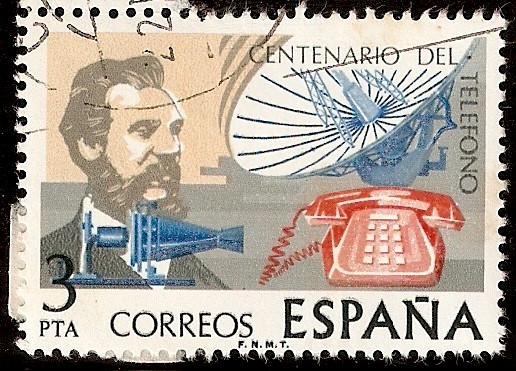 Centenario del teléfono - Graham Bell