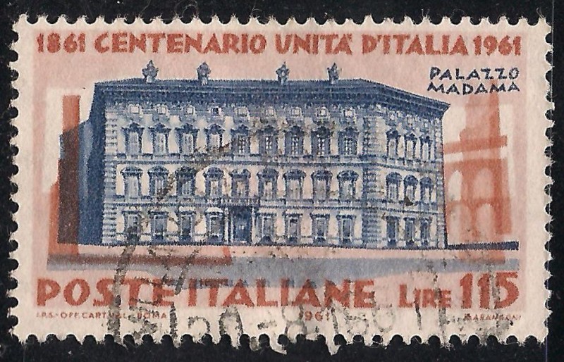 Centenario de la Unidad de Italia.