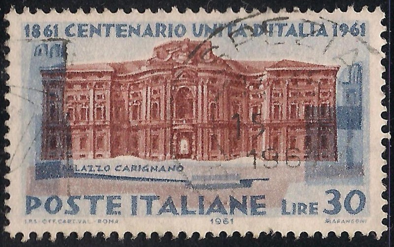 Centenario de la Unidad de Italia.
