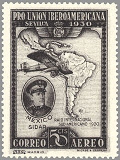 ESPAÑA 1930 586 Sello Nuevo Pro Unión Iberoamericana Cabral y Coutinho