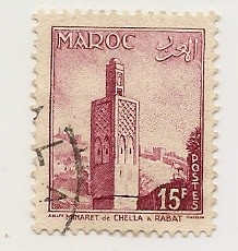 Faro-Minaret de Chella a Rabatt