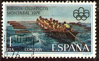 XXI Juegos Olímpicos de Montreal - Traineras