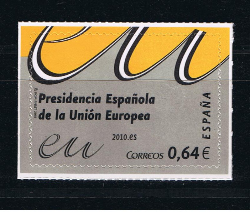 Edifil  4548  Presidencia Española de la Unión Europea. E.U.  