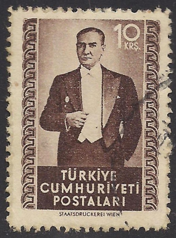 Mustafa Kemal Pasha- 1º Presidente de Turquia.