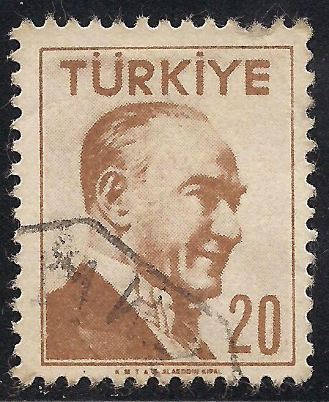 Mustafa Kemal Pasha- 1º Presidente de Turquia.