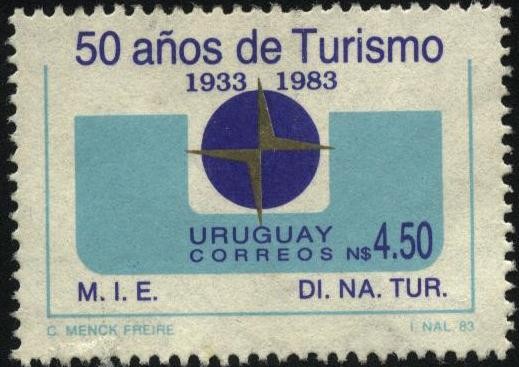 50 años de turismo en Uruguay.