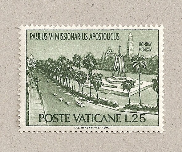 Pablo VI, misionero apostólico, Bombay