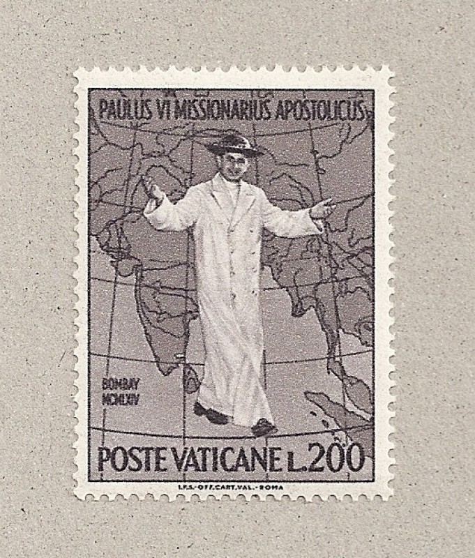 Pablo VI, misionero apostólico, Bombay