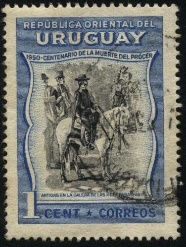 El general Artigas en la Calera de las Huérfanas en 1811. 100 años de la muerte del procer.