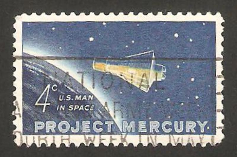 725 - Cápsula espacial Mercury
