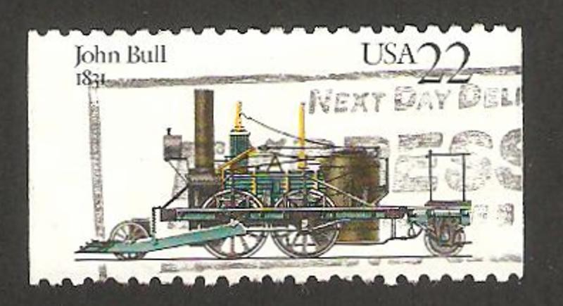 locomotora de john bull de 1831