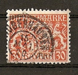 Baviera / sellos de servicio.