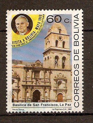 BASÍLICA   DE   SAN   FRANCISCO   Y   EFIGIE   DE    S.S.