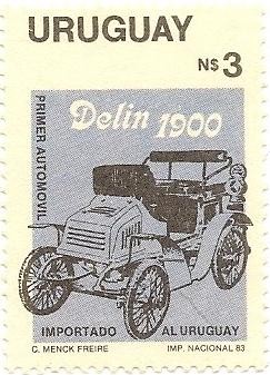 Primer Automovil Importado al Uruguay Delin 1900