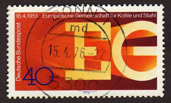 25 años Europalsche Gemeinschaft fur Khole and Stahl