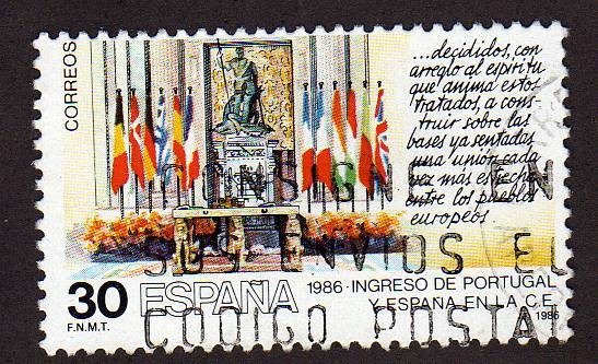 Ingreso de Portugal y España en la CE 