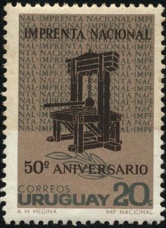 50 años de la Imprenta Nacional.