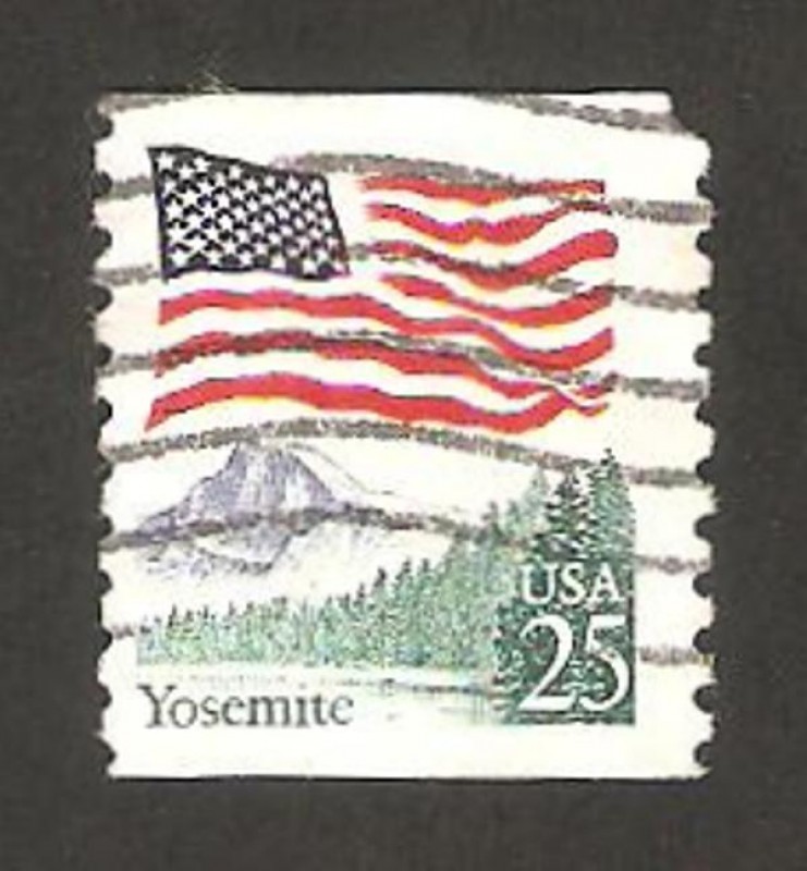 Bandera y Parque de Yosemite