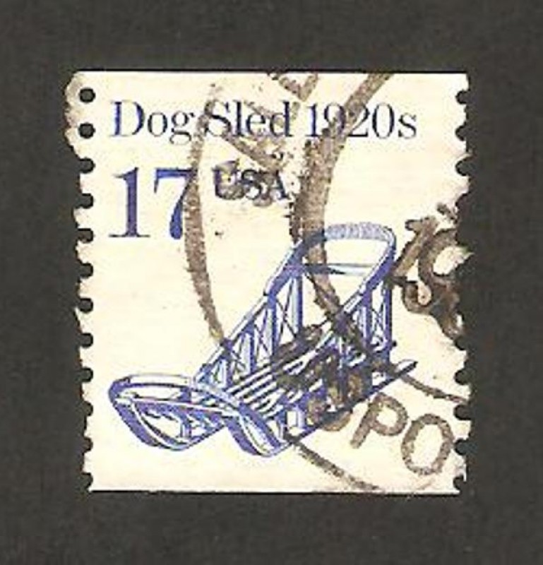 trineo de perros 1920