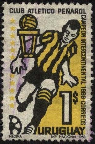 Club atlético Peñarol campeón intercontinental año 1966.