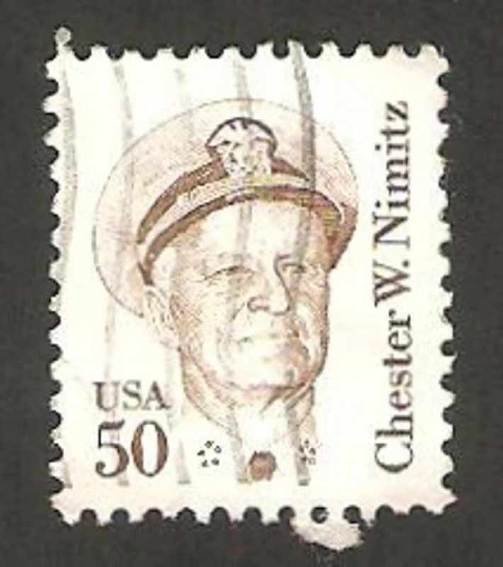 1561 - Chester W. Nimitz, militar, héroe de la Guerra del Pacifico
