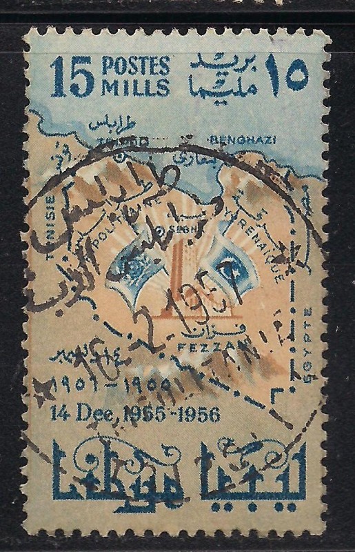 Mapa de LIBIA.