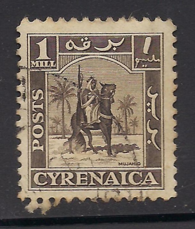 CYRENAICA- Guerrero de Senussi,