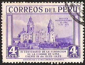 IV CENTENARIO DE LA FUNDACION DE LA CIUDAD DE LIMA