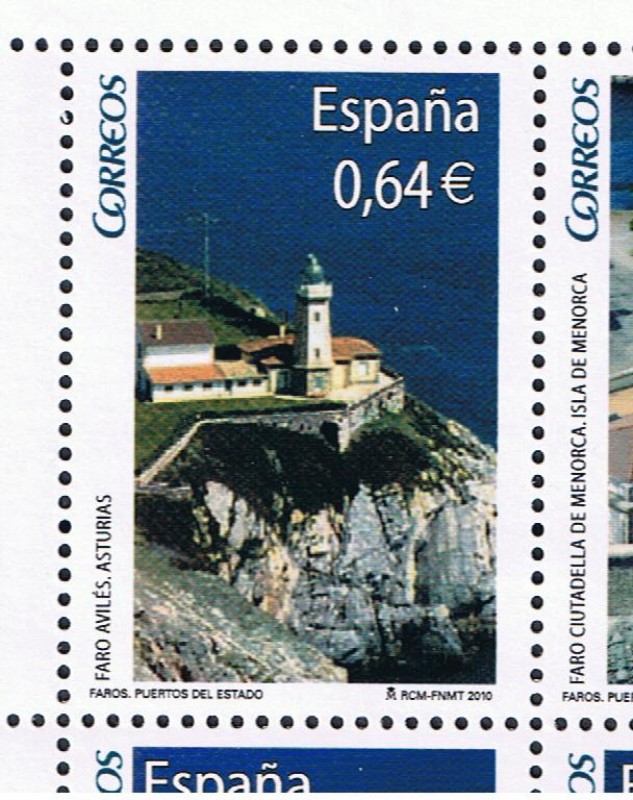 Edifil  SH 4594 A  Faros y puertos de España.    