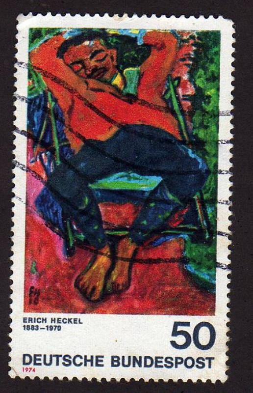 Erich Heckel  Impresionistas alemanes Serie de 2