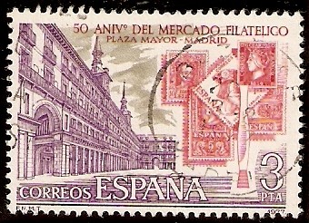 L Aniversario del Mercado filatélico de la Plaza Mayor de Madrid