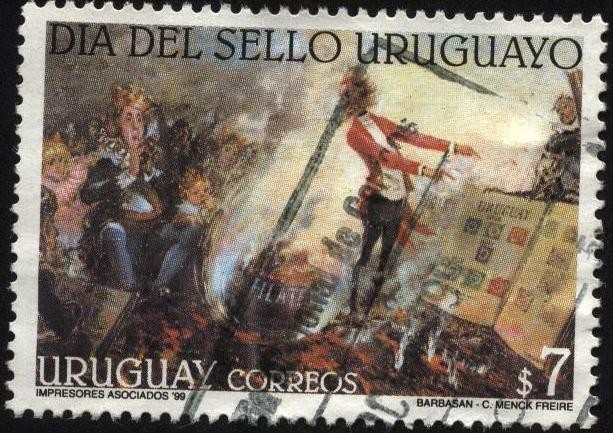 Día del sello uruguayo.