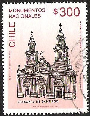 CATEDRAL DE SANTIAGO - MONUMENTOS NACIONALES