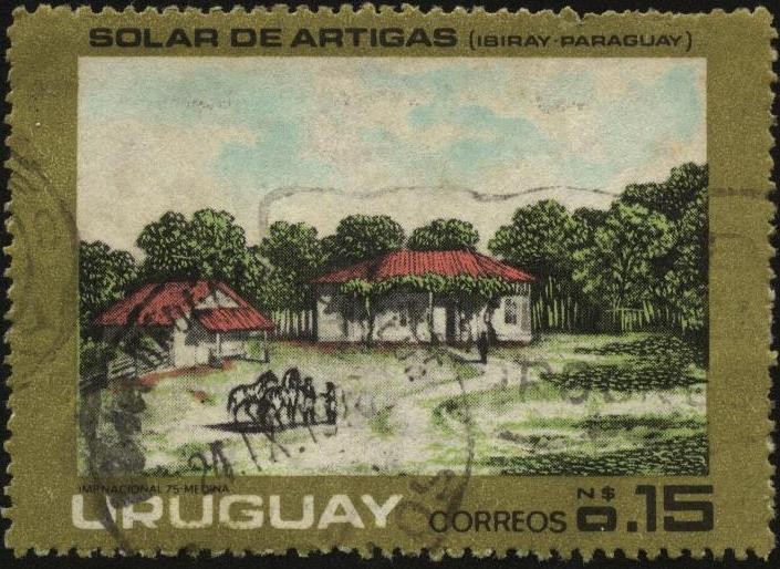 El solar del General Artigas en Ibiray República del Paraguay. 