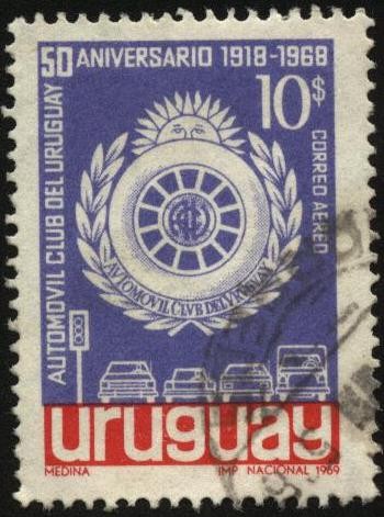 50 años del Automóvil Club del Uruguay.