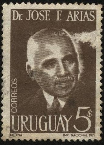 Dr. José F. Arias 1885-1970 . El más destacado educador del Uruguay en el Siglo XX. Impulsor de la E