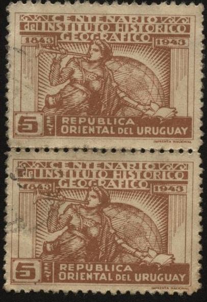 100 años del Instituto Histórico Geográfico uruguayo.