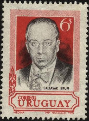 El Dr. Baltasar Brum, Presidente de la República entre los años 1919 y 1923. Se suicidó en 1933 ante