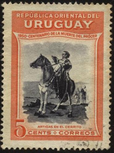 El General Artigas en el Cerrito. 100 años de la muerte del prócer.