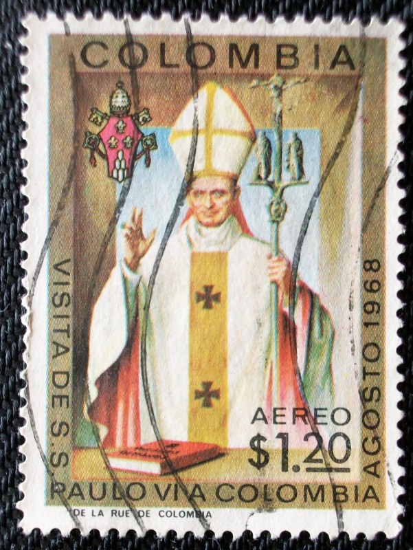 Visita de Paulo VI a Colombia
