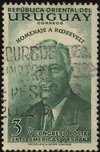 V Congreso postal de las Américas y España. Homenaje a Roosevelt.