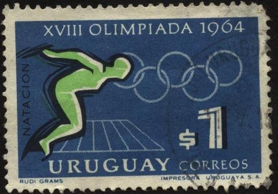 XVIII Olimpiadas año 1964. Natación 