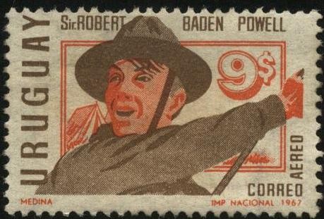Sir Robert Baden Powell 1857-1941, fundador del movimiento scout.
