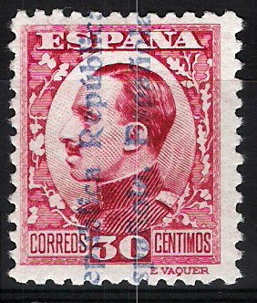 599 Alfonso XIII.  (2ª República).