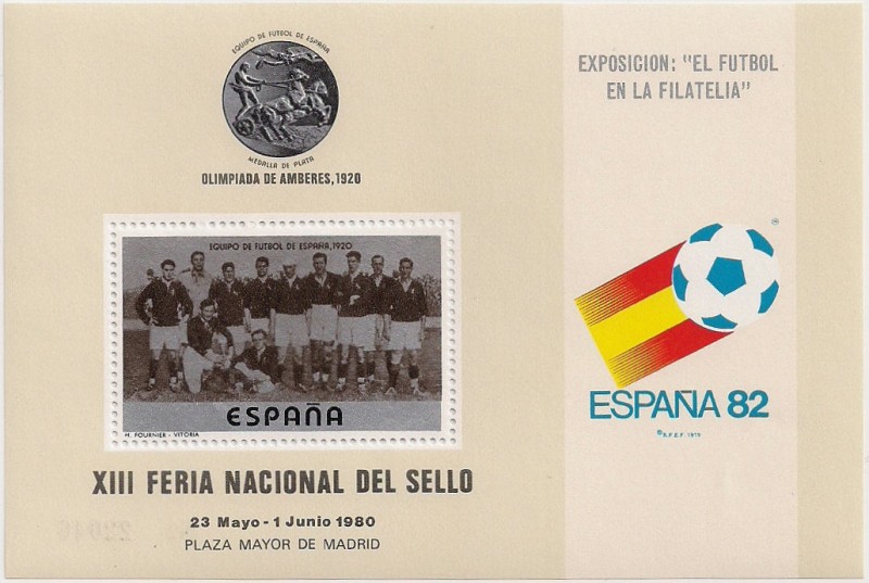 Hoja Recuerdo XIII Feria nacional del sello