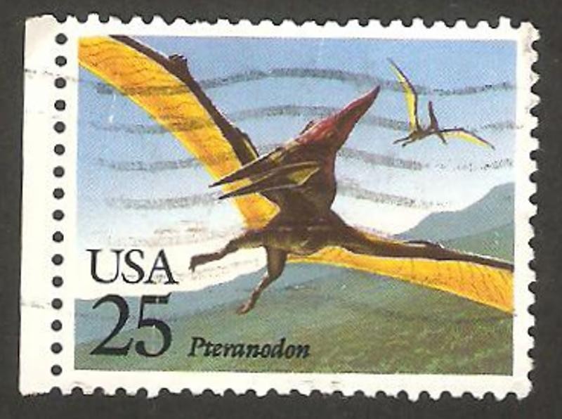 fauna prehistorica, pteranodon