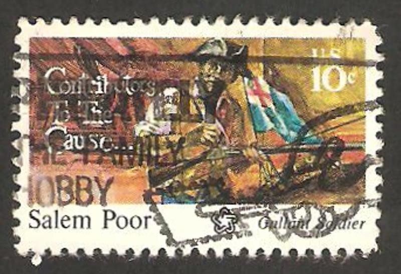1047 - Salem Poor, héroe americano de la guerra de la Independencia