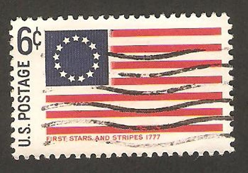 primera bandera nacional en 1777